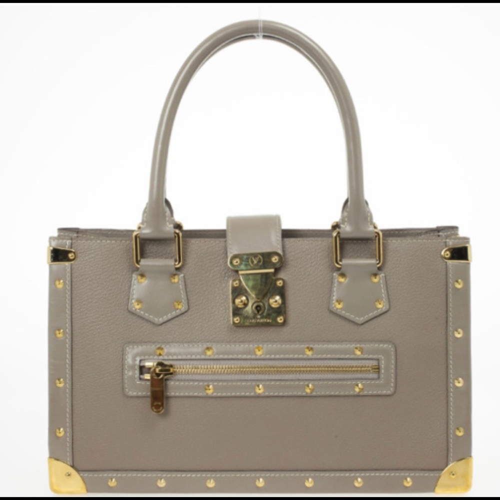 LOUIS VUITTON Grey Suhali Le Fabuleux Bag